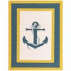 Unique Loom Outdoor Coastal Collection Area Rug - Anchor (' " x ' "  ) - 2 of 4