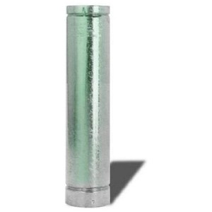 Selkirk 6" Diameter Round Type B Gas Chimney Vent Pipe 36" Length Silver, 106036 - 1 of 1