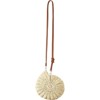 FATMOON Hand-woven Bag Women's Seaside Conch Shell Messenger Bag Cute Pearls Chains Handmade Weave Crossbody Bag Novelty Handbags - 2 of 4