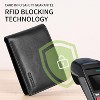 Paaaawaters Leather Wallets for Men, Genuine Leather Mens Wallets Bifold Rfid Blocking with 2 ID Windows - 4 of 4