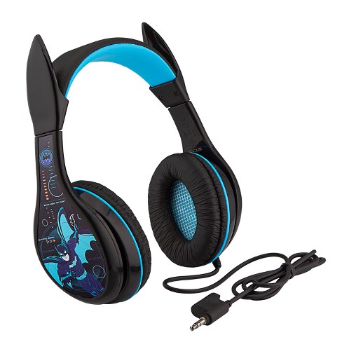 Ekids Batman Wired Headphones For Kids - Black (bm-140.exv22) : Target