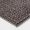 17x24 Velveteen Grid Memory Foam Bath Rug Navy Blue - Room Essentials™ :  Target