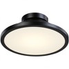 Artcraft Lighting Lucida 1 - Light Flush Mount in  Black - 4 of 4
