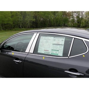QAA is Compatible with 2011-2015 Kia Optima 6 Piece Stainless Window Sill Trim Set WS11805 - 1 of 3