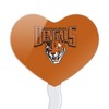 Buffalo State College Primary Logo Heart Love Cupcake Picks Toppers Decoration Set of 6 - 2 of 4