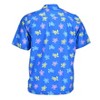 Uzzi Amphibious Gear Men's Turtle Hawaiian Luau Shirt | Royal XX Large - 3 of 4