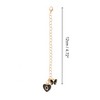 Unique Bargains Butterfly Heart Cup Chain Charm Water Cup Pendant 1 Pc - 2 of 4