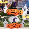 ChicFurnit Inflatable Holiday Decorations Halloween Pumpkin and Ghost Inflatable for Outdoor Yard Display, Multicolored, 17.93"*12.02"*12.02" - 3 of 4