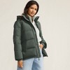 Lands' End Women's Wide Channel 600 Down Puffer Jacket - 4 of 4