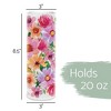Elanze Designs Mom Madre Mommy Mama Pink Floral 20 ounce Stainless Steel Travel Tumbler - 2 of 4