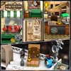 Insoon Detective Agency Building Set,1231PCS Detective House Building Block Toy with Clue Wall Sofa, Office Architecture Construction Model for 6+ - 4 of 4