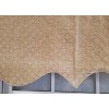 RLF Home 3" Rod Pocket High Quality Fabric Ballard Chenille Regal Valance for Windows 50" x 15" Camel - 3 of 4