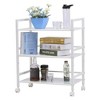Widened Cart 3-Tier Multi-Function Layer Cart-xm_463w Moveable Storage Rack - 4 of 4