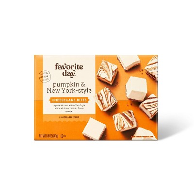 Assorted Mini Frozen Cheesecake Bites Pumpkin & New York - 8.5oz/12ct - Favorite Day™