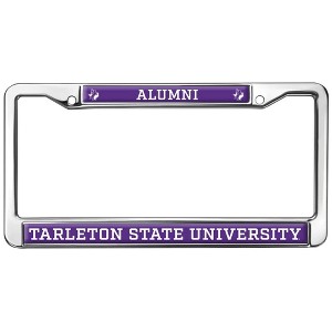 Tarleton State University Alumni Logo Full Size Standard License Plate Metal Frame - 1 of 4