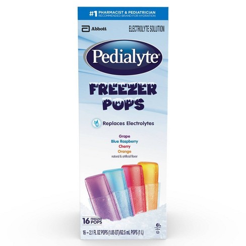 Pedialyte Electrolyte Solution Freezer Pops Variety Pack - 33.6 fl oz - image 1 of 4