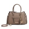 MKF Collection Valeria Vegan Leather Women's Satchel Bag with Keyring by Mia K - 2 of 4