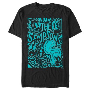 Men's The Simpsons Pop Art Family T-Shirt - 1 of 4