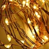 LumaBase Battery-Operated LED Fairy String Lights, Copper - Set of 2 - 3 of 4