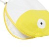 Sunnylife Kids Wet Bag - Finn the Fish Neon Yellow - Fish Shaped Zipper Bag - 2 of 4