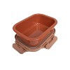 Lexi Home Brixton Oven Safe Porcelain Food Storage Containers with Glass Lids - 2 of 4