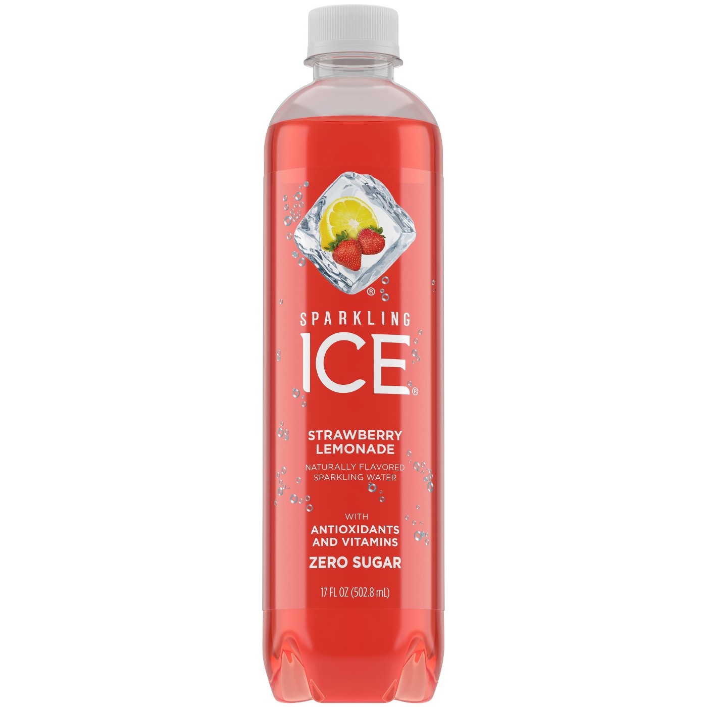 Sparkling Ice® Strawberry Lemonade - 17 fl oz Bottle - image 1 of 3