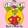 Girl's Dr. Seuss Christmas Grinch You're a Mean One T-Shirt - 2 of 4