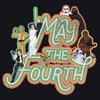 Mens Star Wars May the Fourth Classic Characters T Shirt - 2 of 4