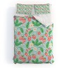 Deny Designs Jacqueline Maldonado Strawberries Watercolor Duvet Cover and Pillow Shams - 2 of 4