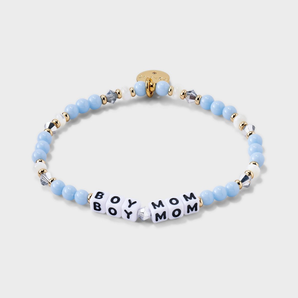 Photos - Bracelet Little Words Project Boy Mom  - Blue M/L