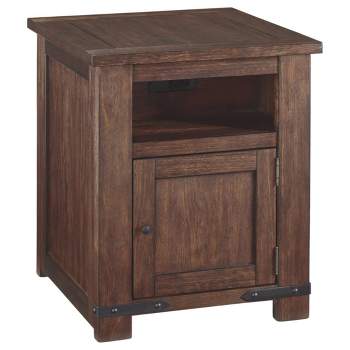 Budmore Rectangular End Table Brown - Signature Design by Ashley