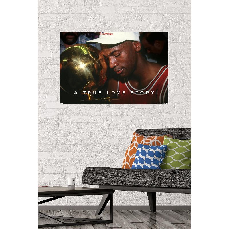 Trends International Michael Jordan - A True Love Story Unframed Wall Poster Prints, 2 of 7