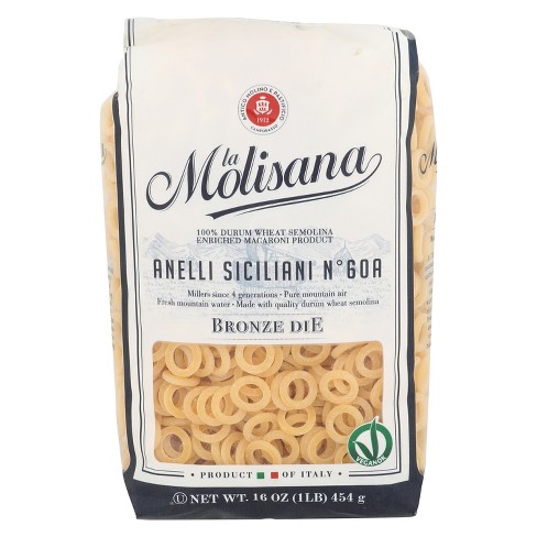 La Molisana Pasta Anelli Siciliani Pack Of 12 16 Oz Target