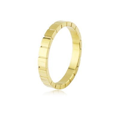 Slate by Rebl Eternity Ring  Stainless Steel