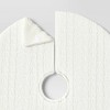 
16" Cable Knit Mini Christmas Tree Skirt - Wondershop™ - 4 of 4