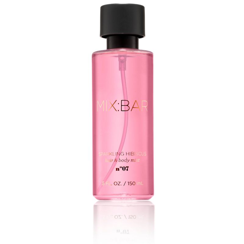 MIX:BAR Sparkling Hibiscus Hair &#38; Body Mist - Clean, Vegan Body Spray &#38; Hair Perfume for Women, 5 fl oz, 1 of 5