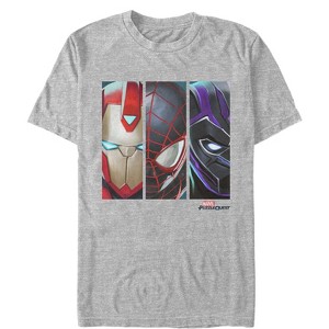 Men's Marvel Puzzle Quest Masked Trio T-Shirt - 1 of 4