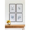 Ridstar Set of 4 Botanical Themed Decorative Paintings For Living Room, Dining Room & Bedroom-White - 4 of 4