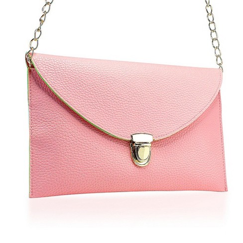 Gearonic Handbag Shoulder Bags Envelope Clutch Bag- Pink : Target