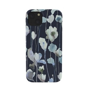 Ninola Design Watery Abstract Flowers NavySnap iPhone Case - Society6 - 1 of 1