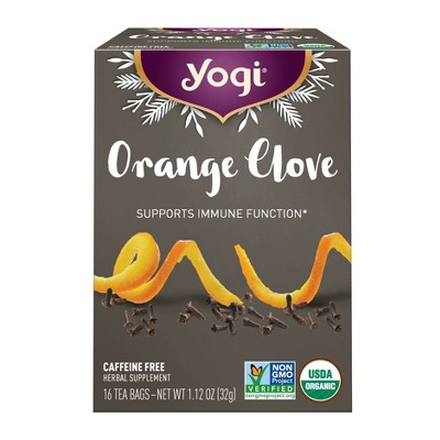 Yogi Tea Orange Clove Tea - 16ct