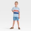 Boys' Short Sleeve Chest Striped T-Shirt - Cat & Jack™ - 3 of 3