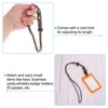 Unique Bargains Key Whistle Badge Holder Wrist Lanyard with Sling Clip 2 Pcs - 4 of 4