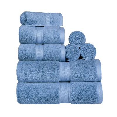 Luxury Egyptian Cotton Heavyweight Ultra-Plush Towel Set by Blue Nile Mills
