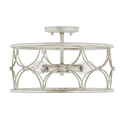 Capital Lighting Ricci 4 - Light Semi-Flush Mount in  Winter White