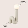 JONATHAN Y Katya Scandinavian Minimalist Ceramic Spiral Tube LED Table Lamp - 3 of 4