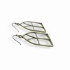 sanctuaire Stained Glass Statement Earrings Antique Gold - 2 of 4
