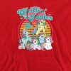 Men's My Little Pony Retro Chillin With My Ponies Pull-Over Hoodie - 2 of 4