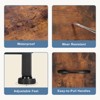 Bestier Dresser for Bedroom with 6 Drawers, Dresser for Closet, Living Room, Nursery, Chest of Drawers with Sturdy Steel Frame, Wood Top - 3 of 4