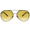Burberry  11452L Womens Aviator Sunglasses Light Gold 61mm - 2 of 3